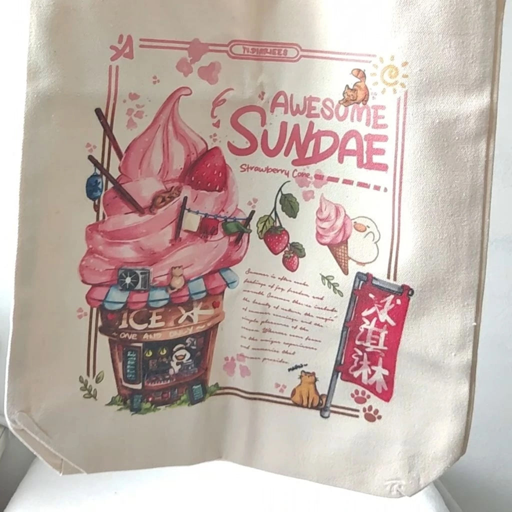 Awesome Sundae Tote Bag