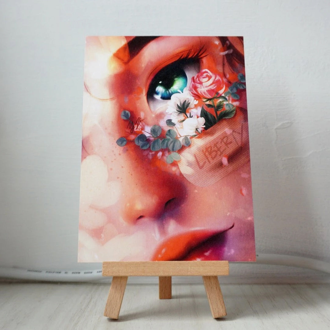 Close Up Liberty Flower Art Print