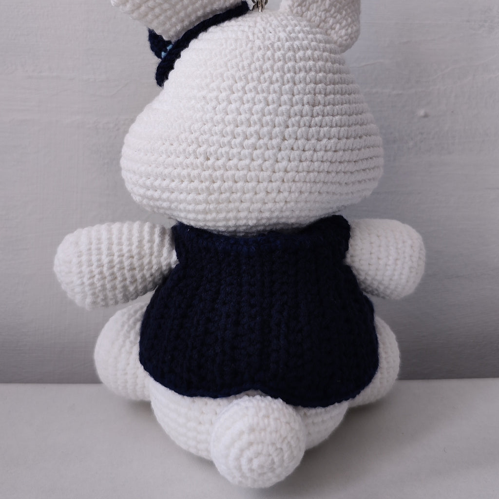 Rabbit Bunny Dressed Pendant Plushie Amigurumi