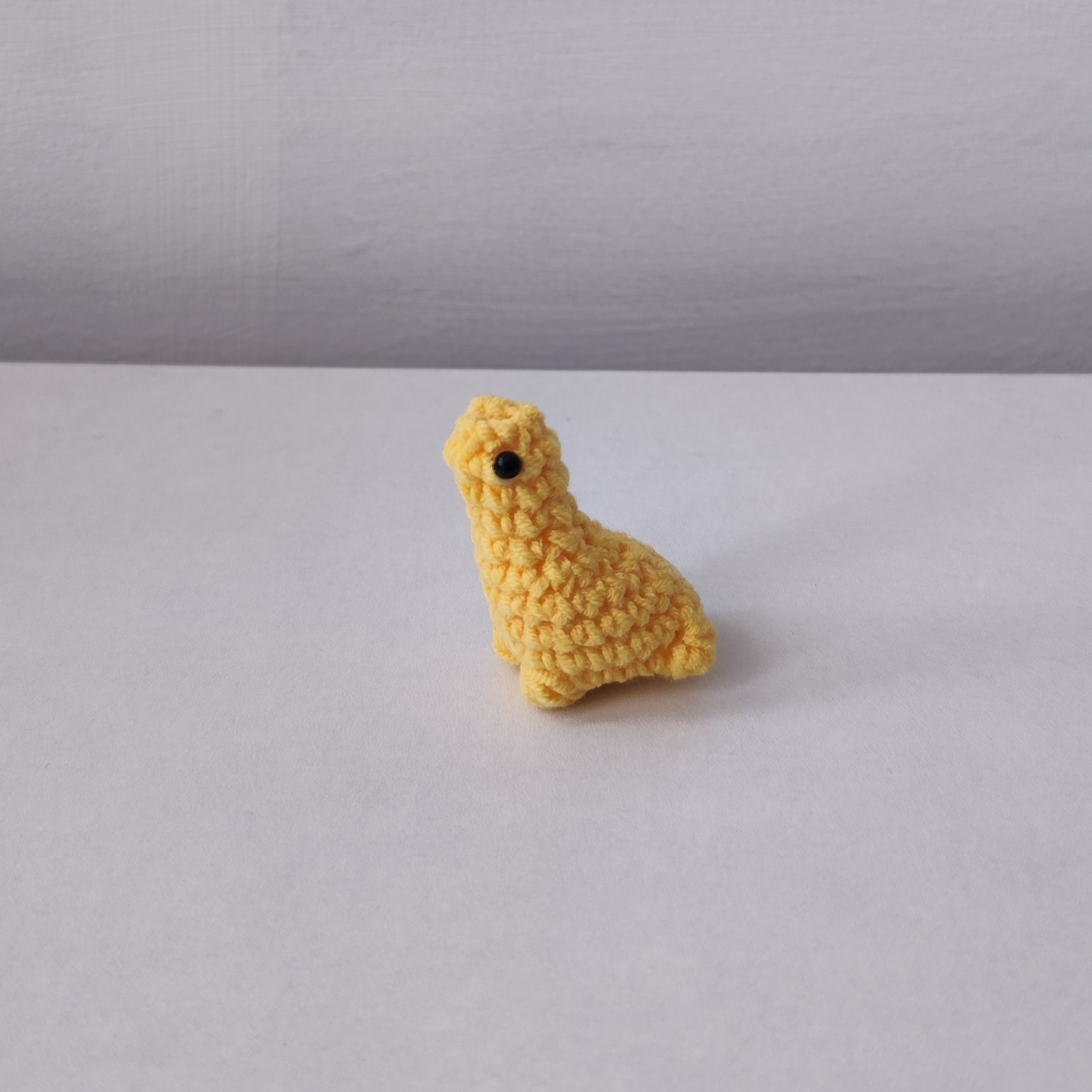 Mini Brontosaurus Dinosaur Pendant Plushie Amigurumi