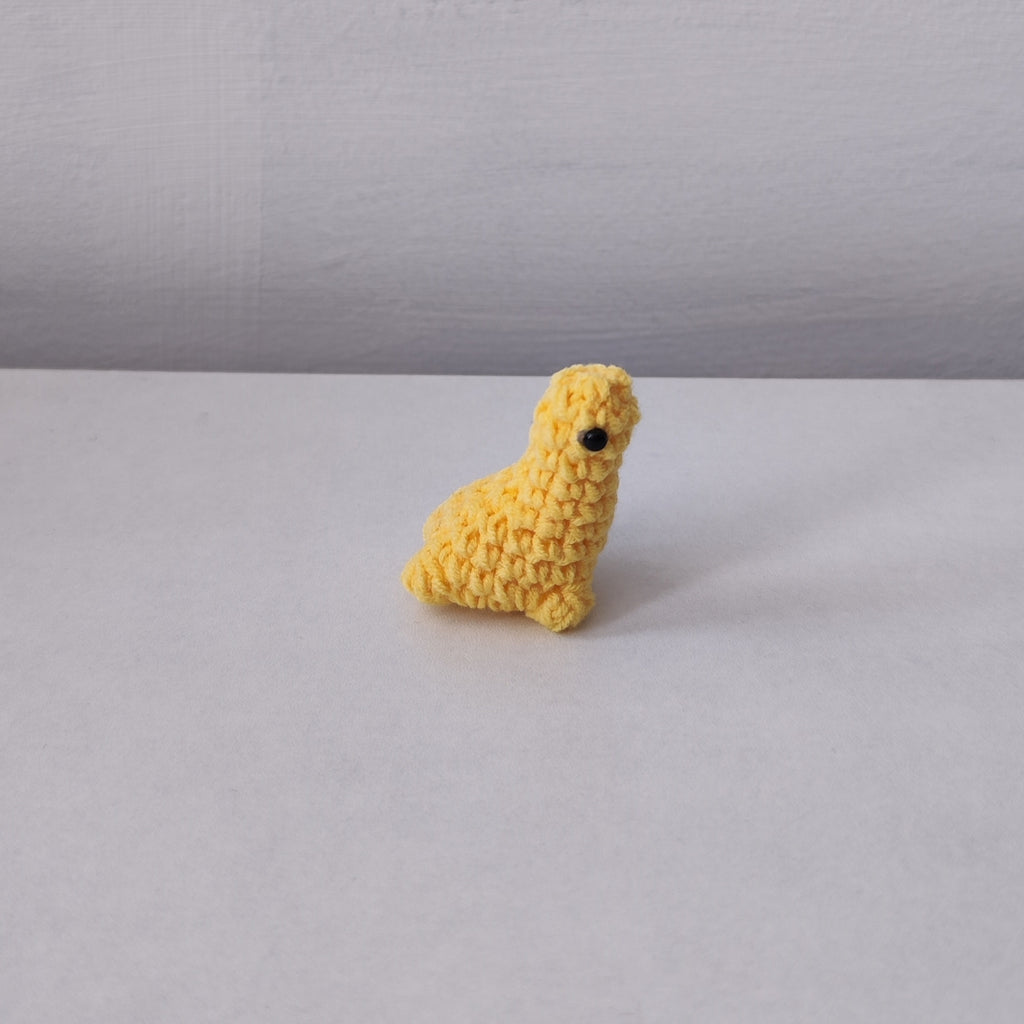 Mini Brontosaurus Dinosaur Pendant Plushie Amigurumi