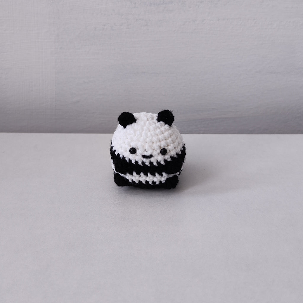 Panda Pendant Plushie Amigurumi