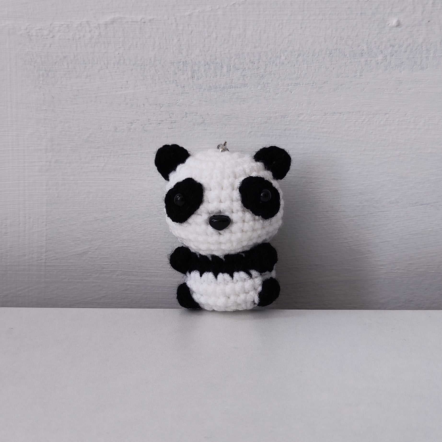 Panda Pendant Plushie Amigurumi