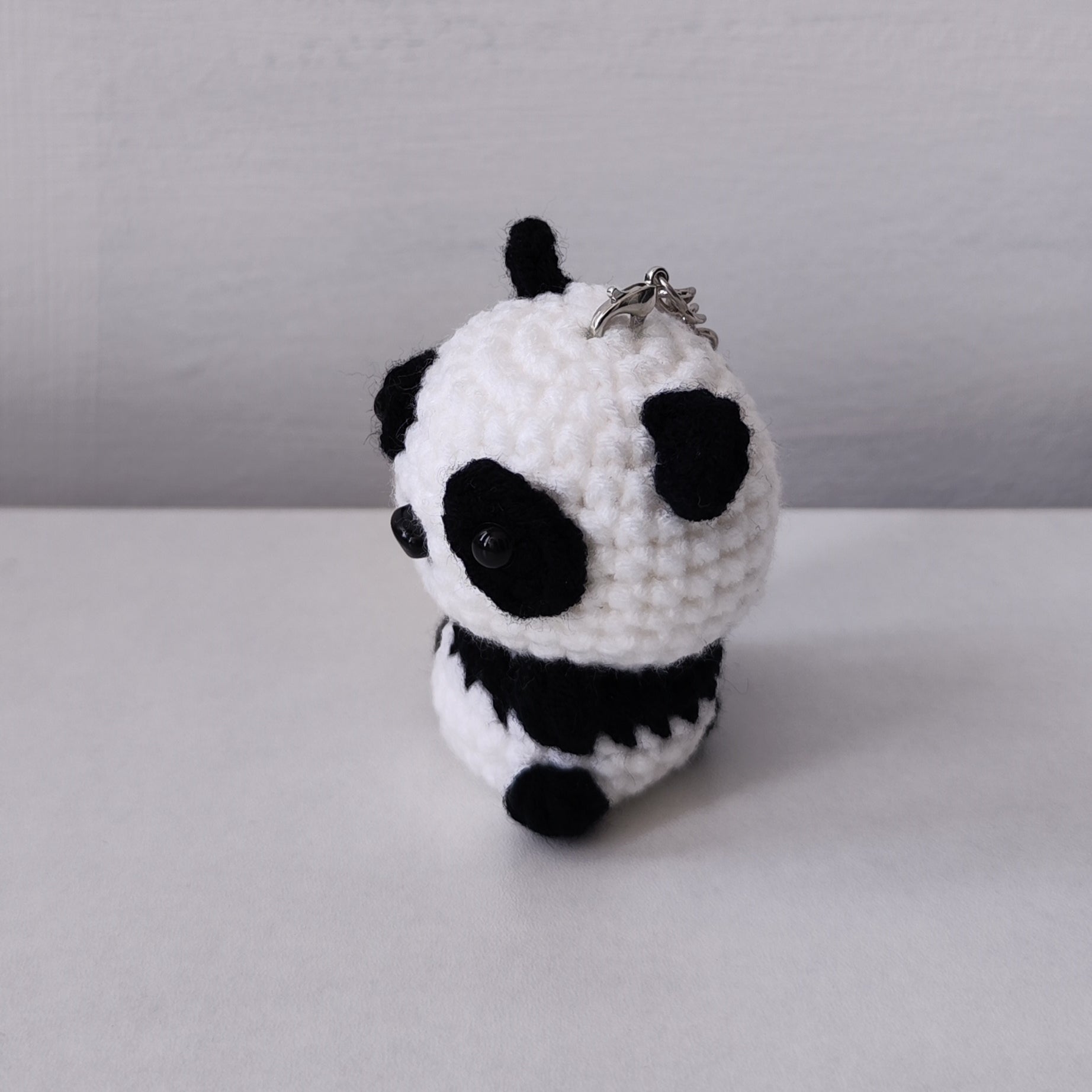 Panda Pendant Plushie Amigurumi