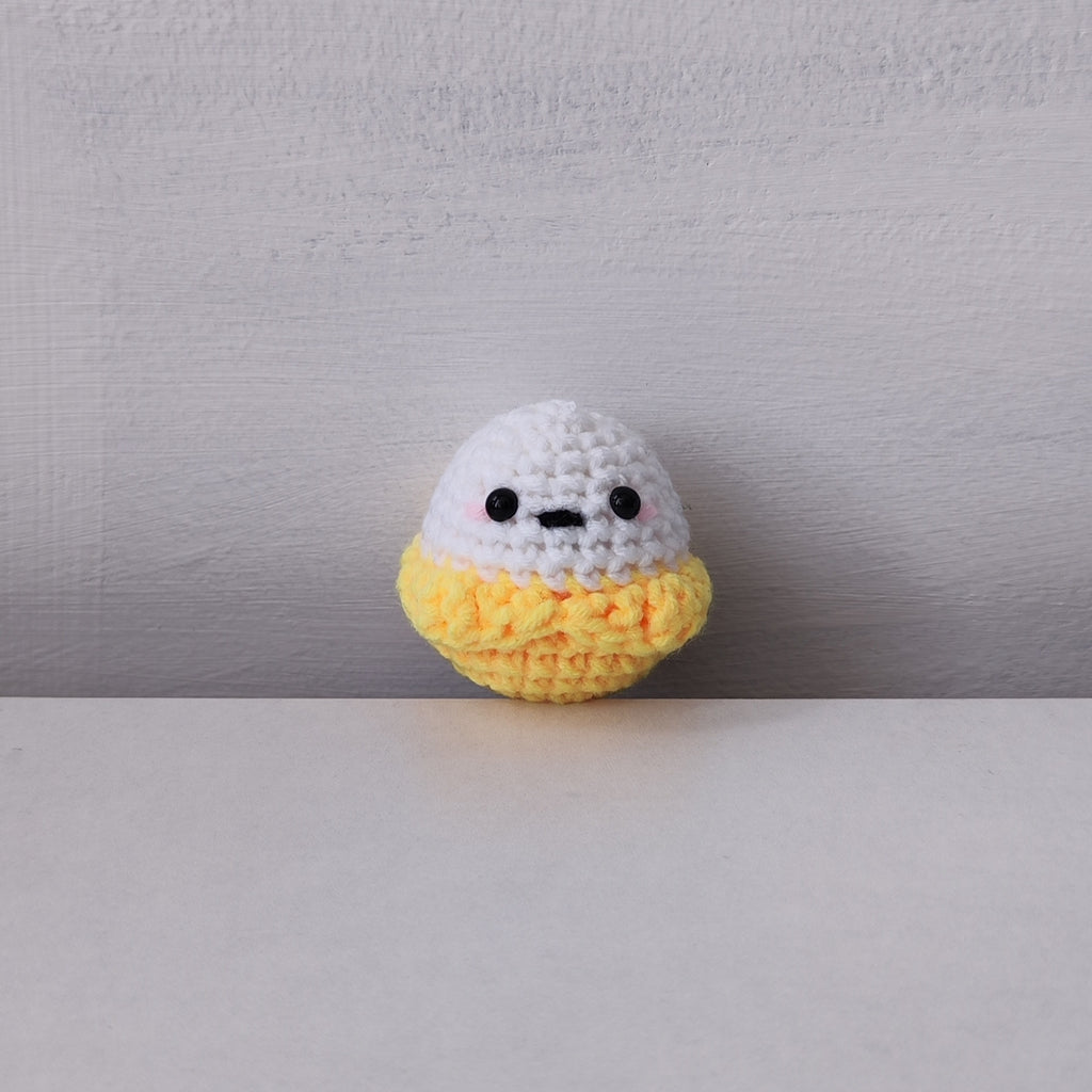 Banana Pendant Plushie Amigurumi
