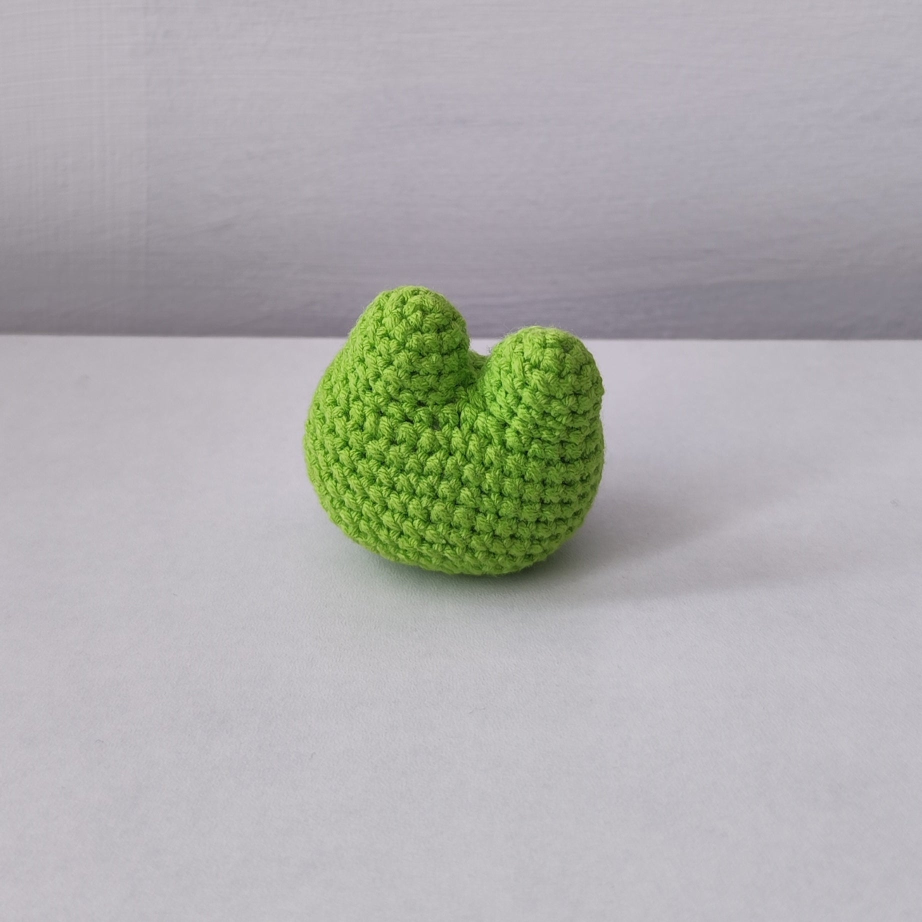Green Rabbit Pendant Plushie Amigurumi