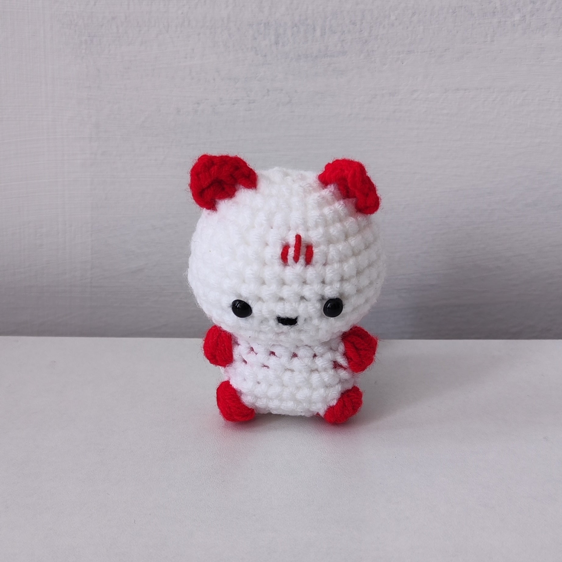 Fox Pendant Plushie Amigurumi