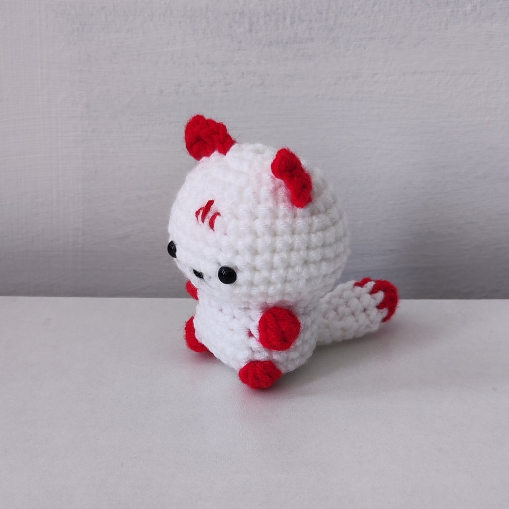 Fox Pendant Plushie Amigurumi