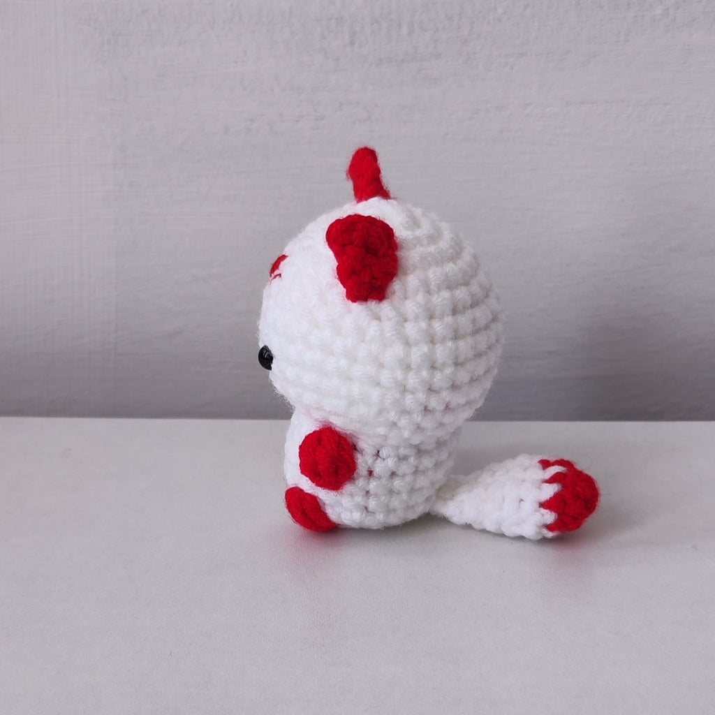 Fox Pendant Plushie Amigurumi