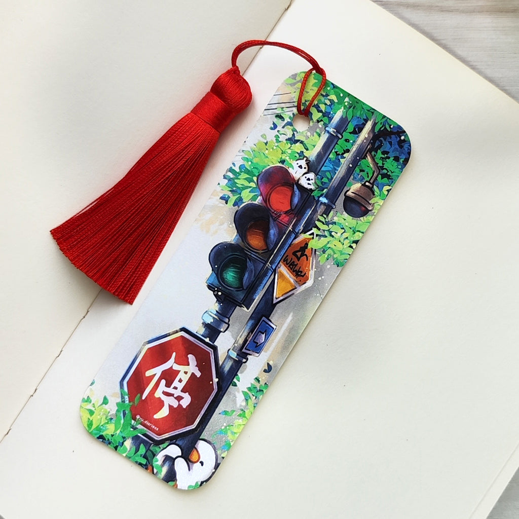 Traffic Light - Stop Bookmark