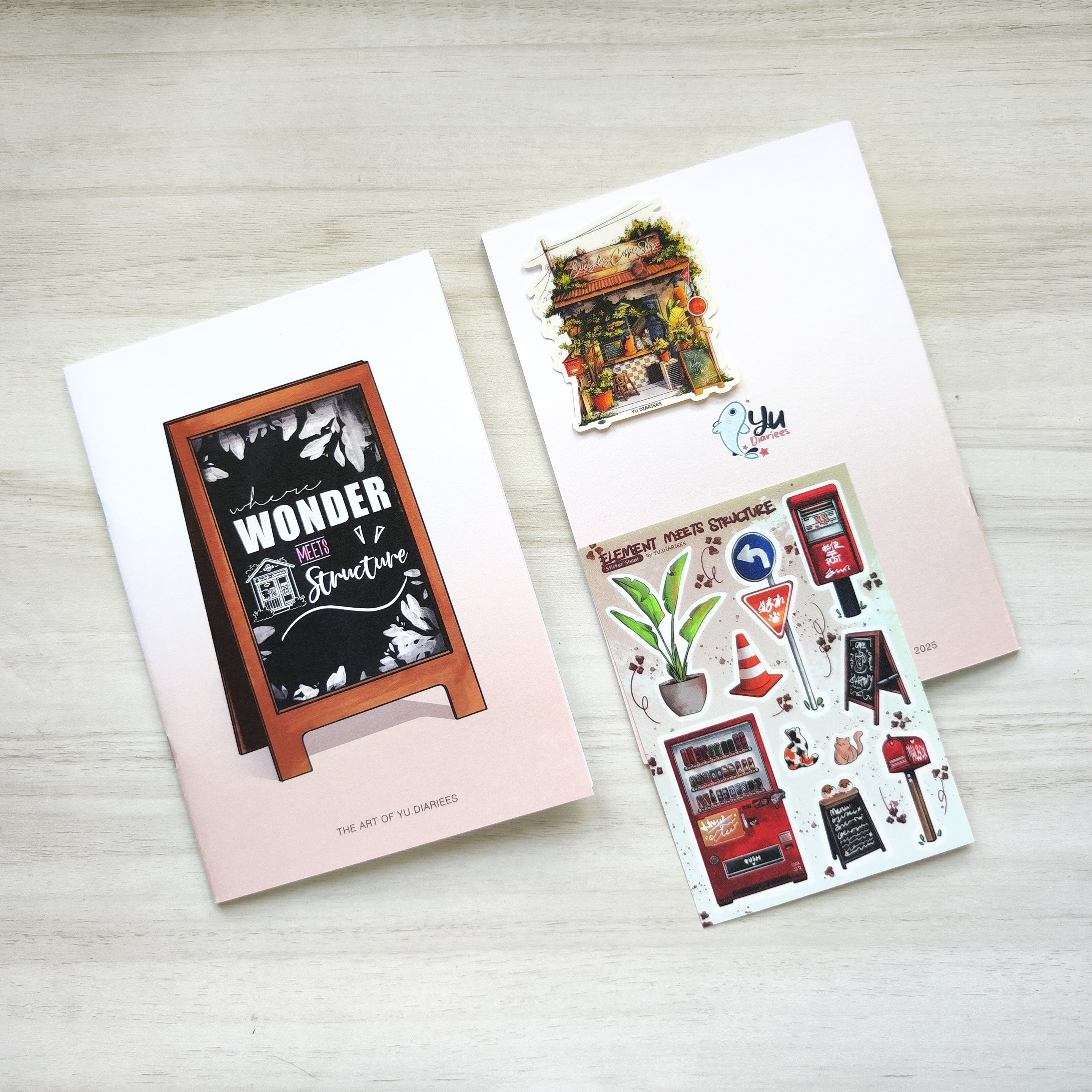 Where Wonder Meets Structures Zine Art Book