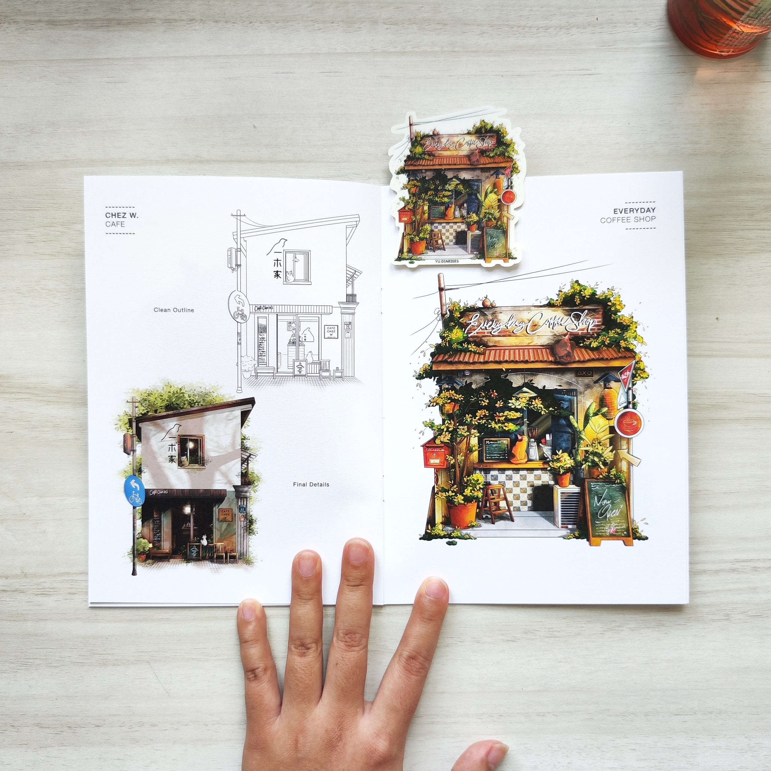 Where Wonder Meets Structures Zine Art Book