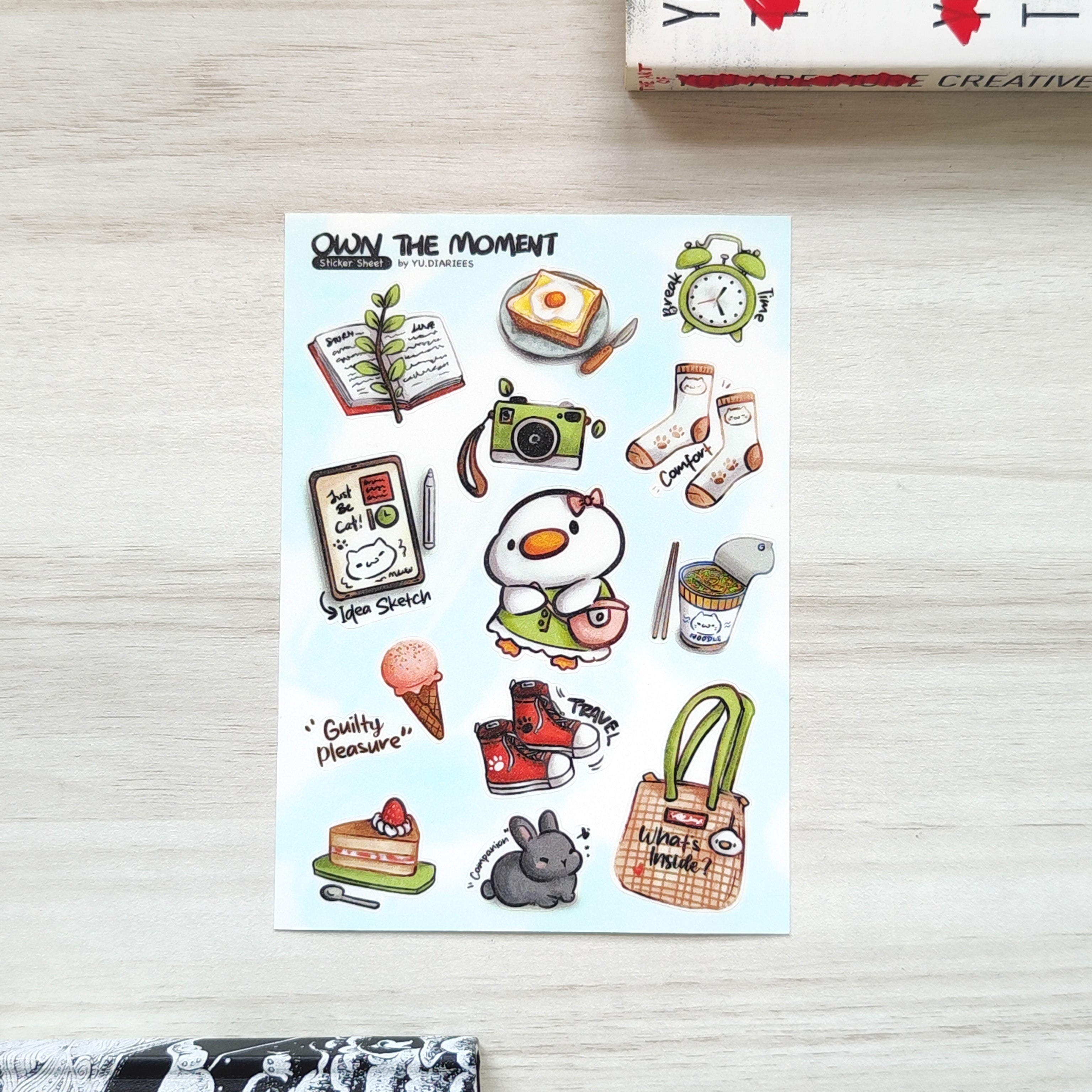 Own The Moment Sticker Sheet