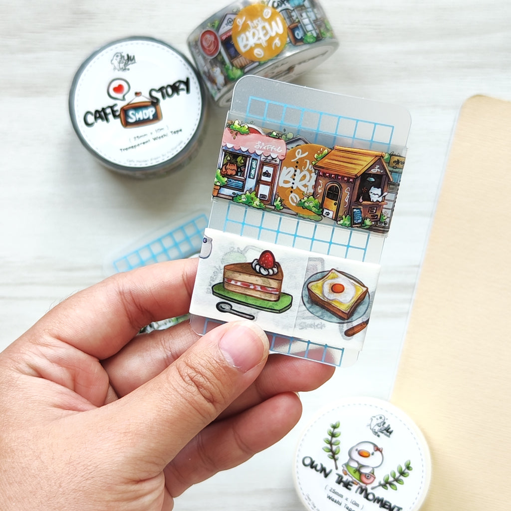 Cafe House & Own Moments Washi Tape Sampler