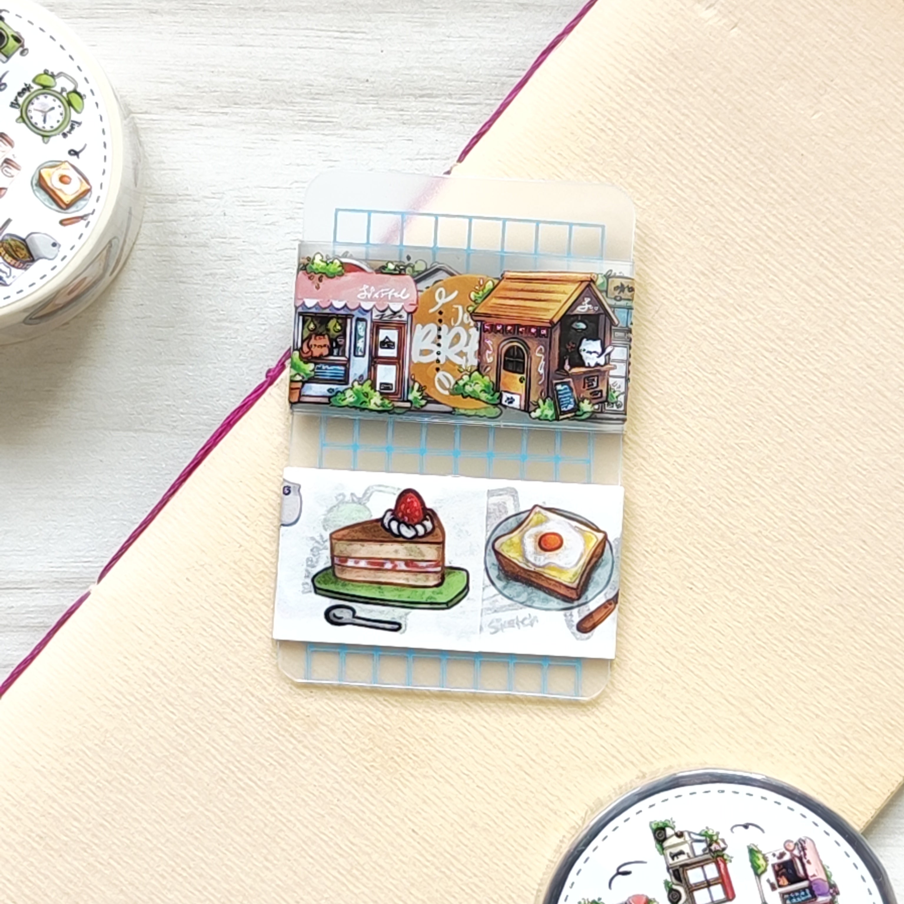 Cafe House & Own Moments Washi Tape Sampler