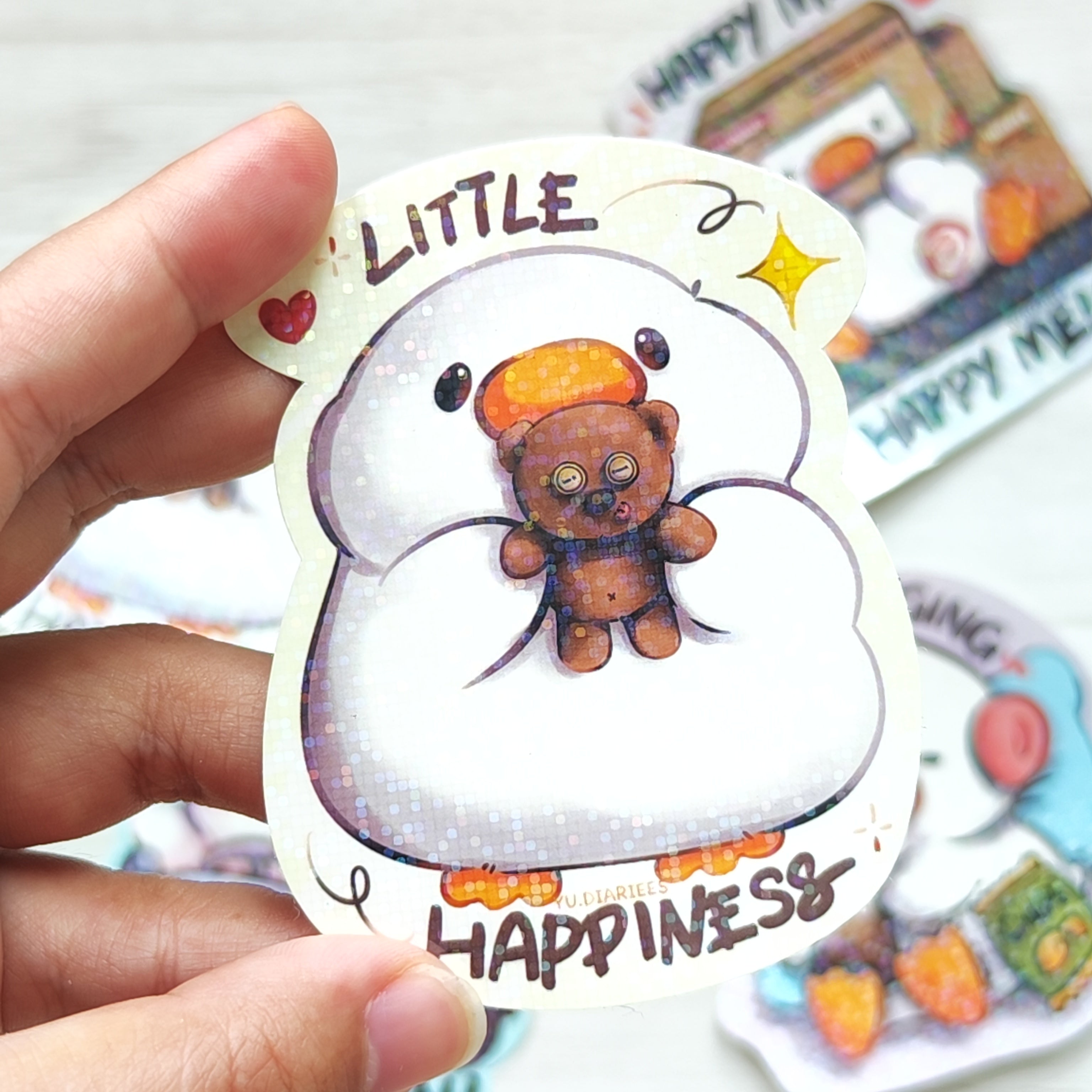 Little Happiness Sticker Flake