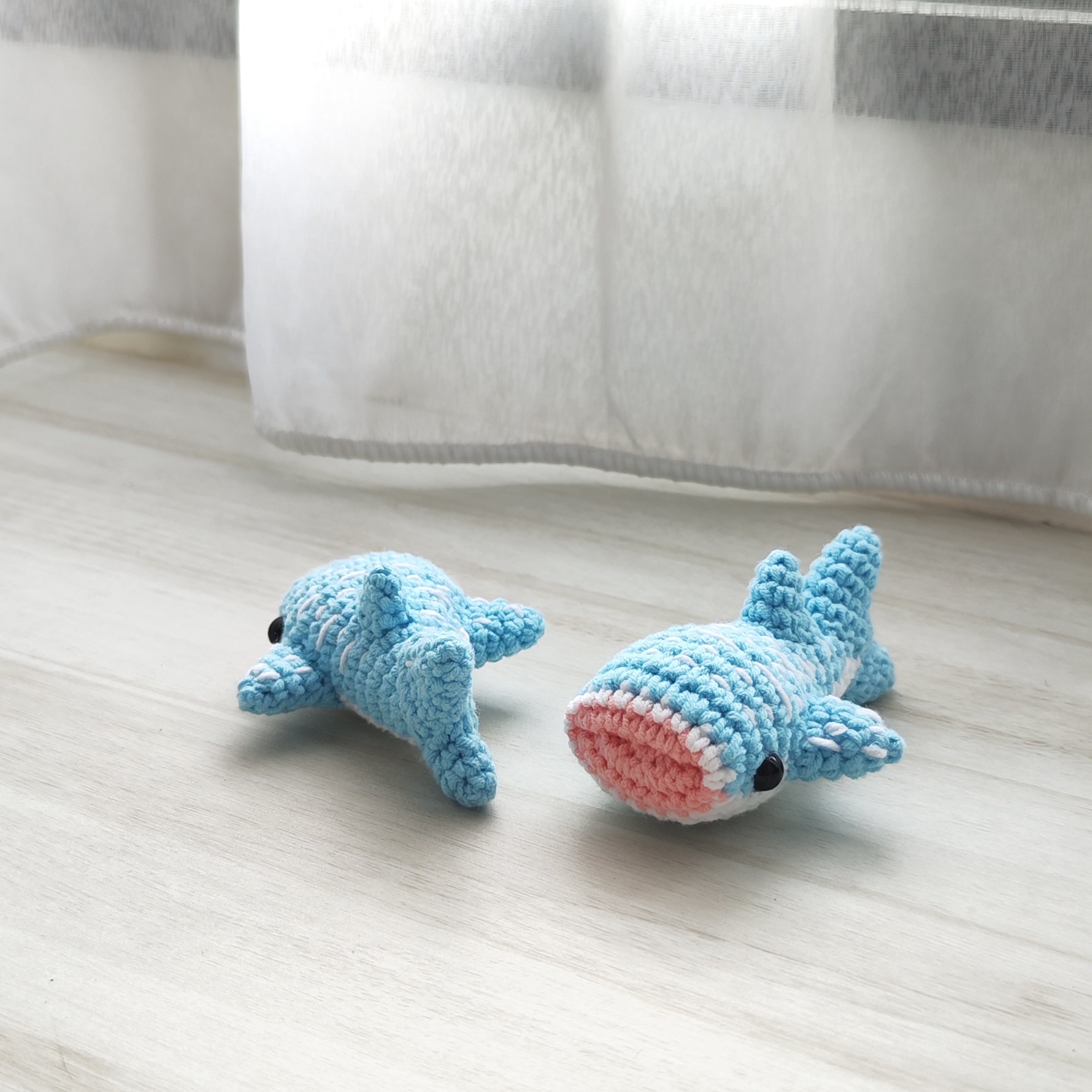 Whale Shark Pendant Plushie Amigurumi