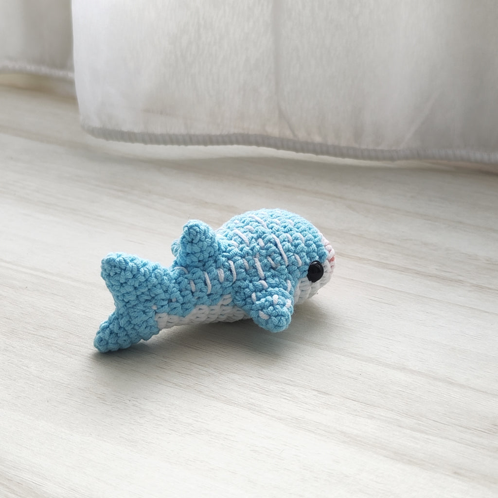 Whale Shark Pendant Plushie Amigurumi