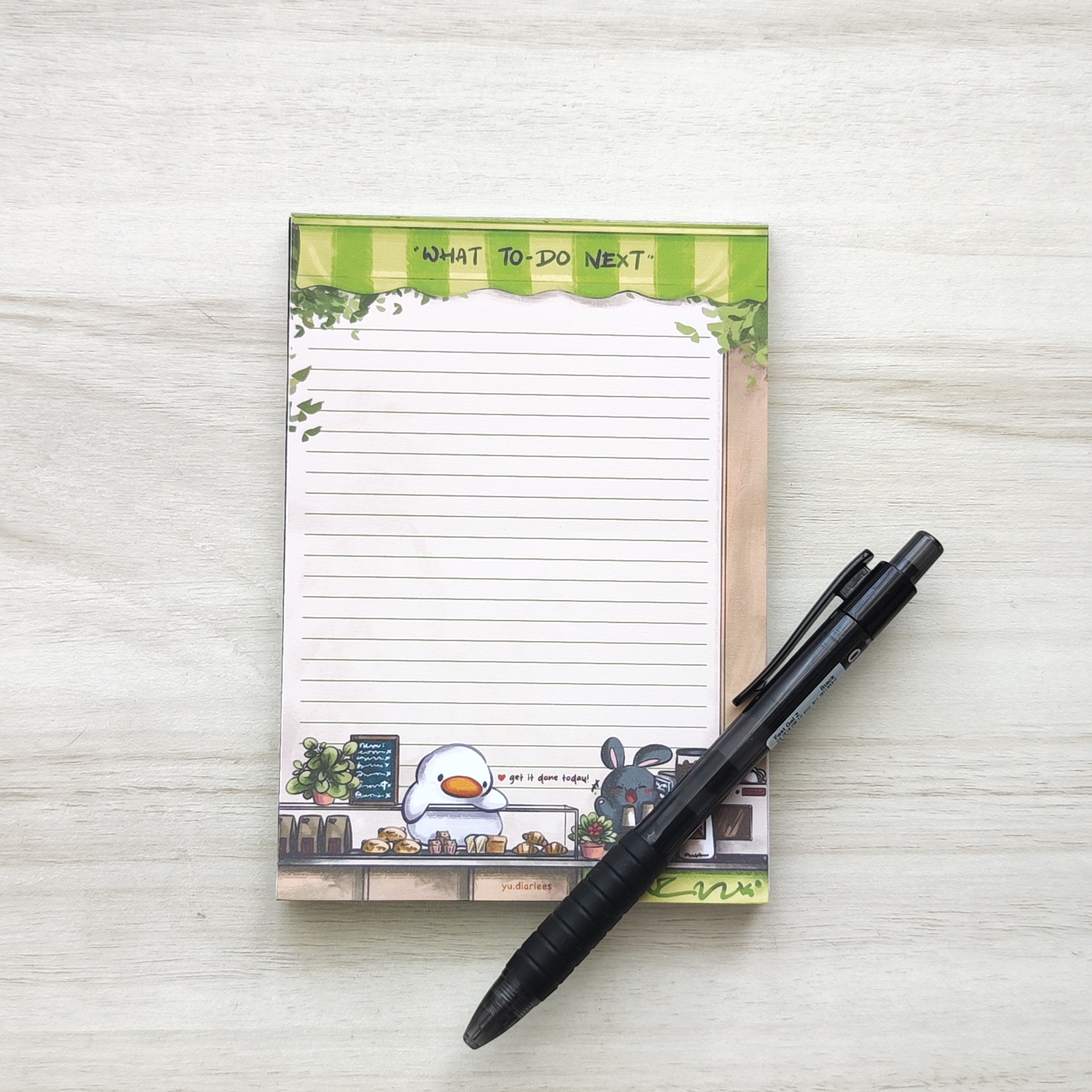 What To-Do Next - Get It Done Today Notepad