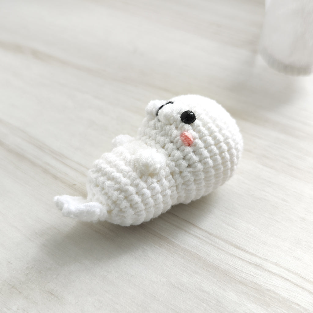 Seal Baby Pendant Plushie Amigurumi