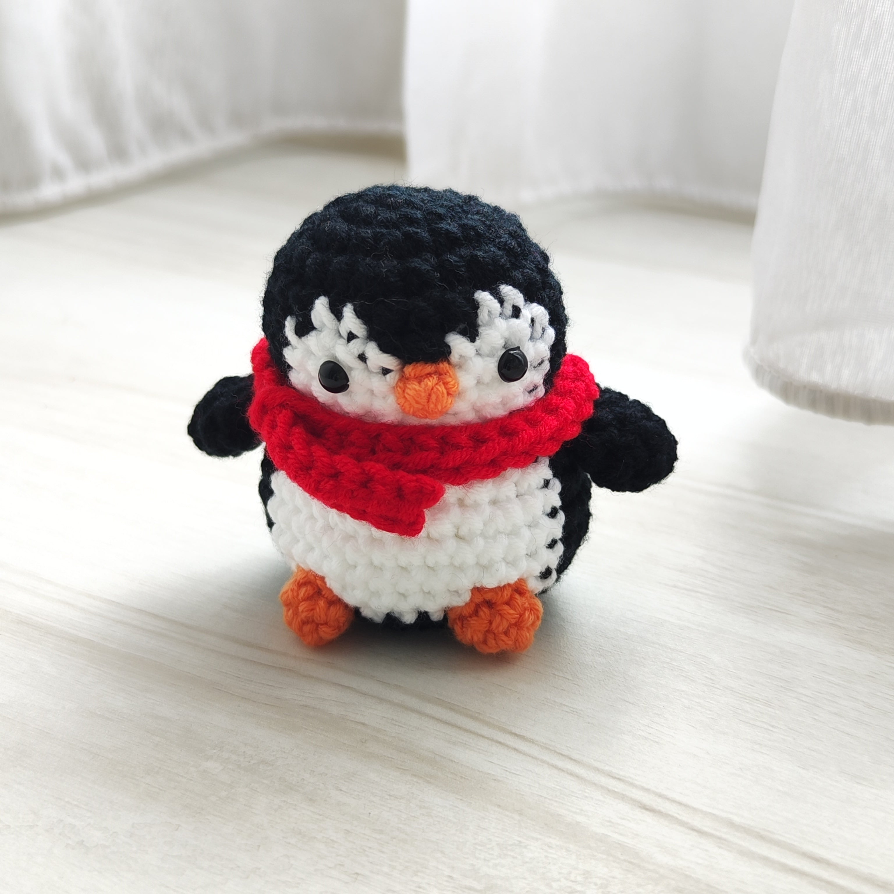 Penguin Pendant Plushie Amigurumi