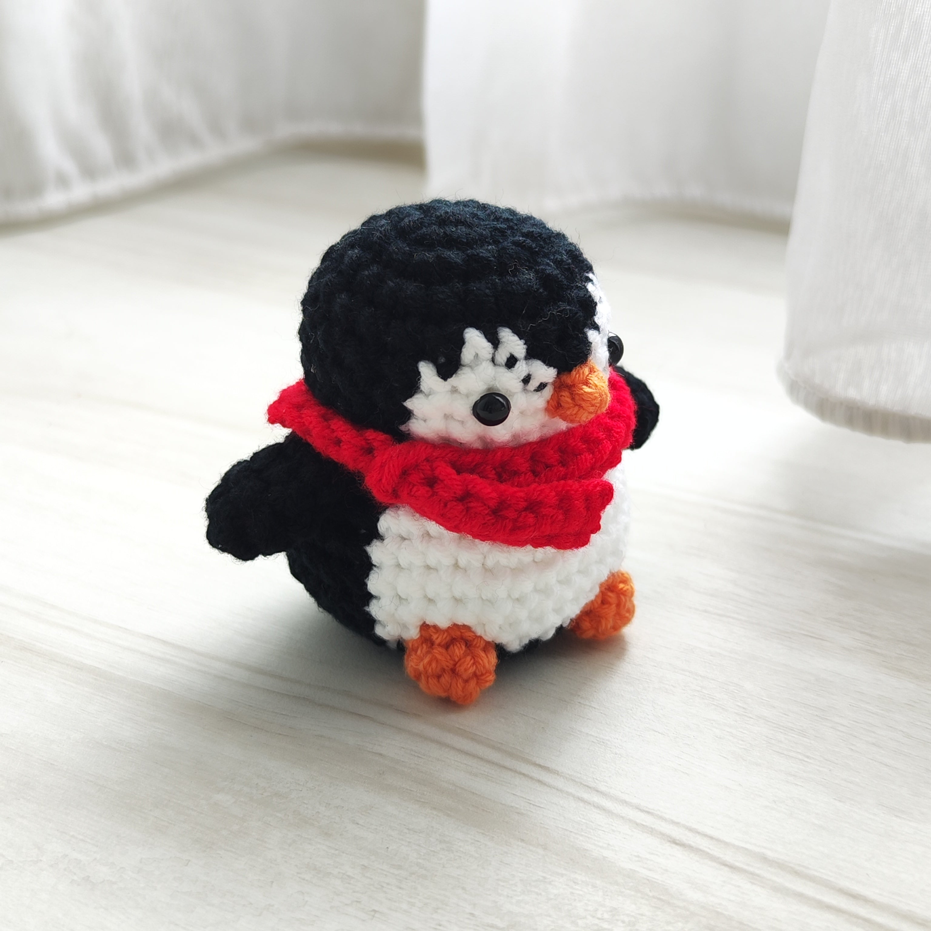 Penguin Pendant Plushie Amigurumi