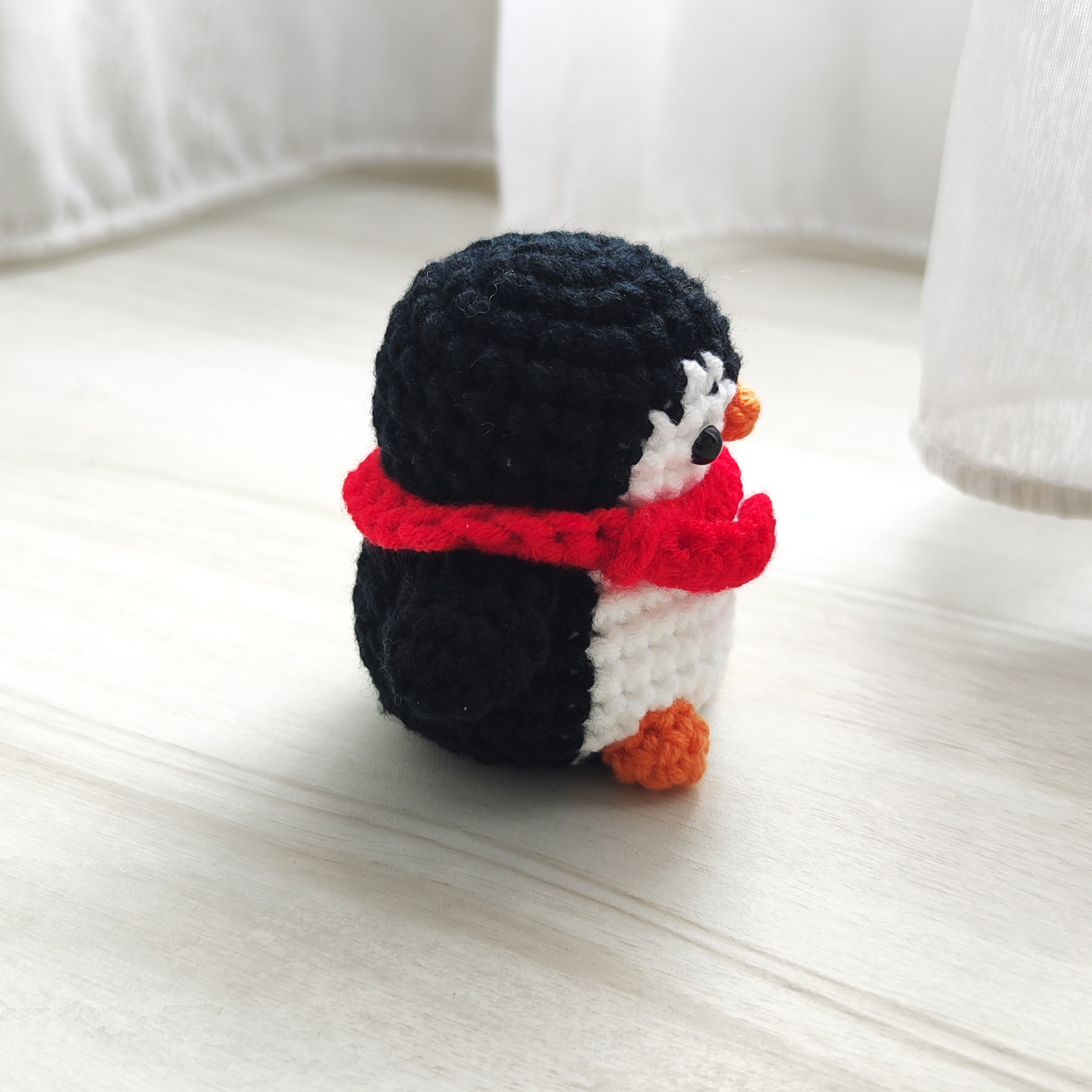 Penguin Pendant Plushie Amigurumi