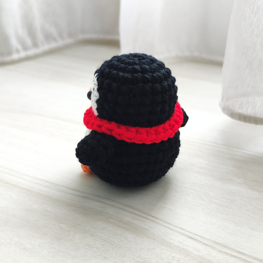 Penguin Pendant Plushie Amigurumi