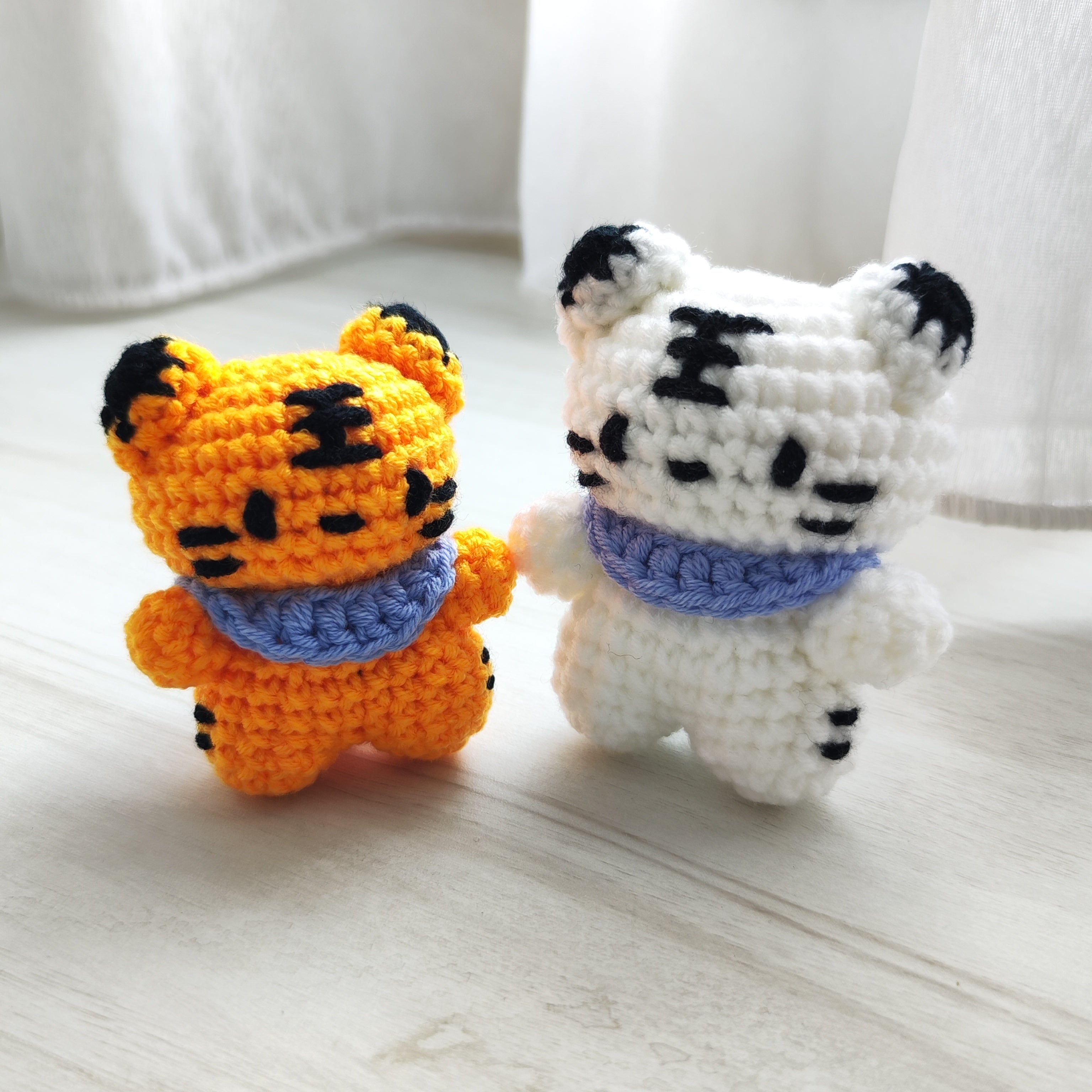 Tiger Pendant Plushie Amigurumi