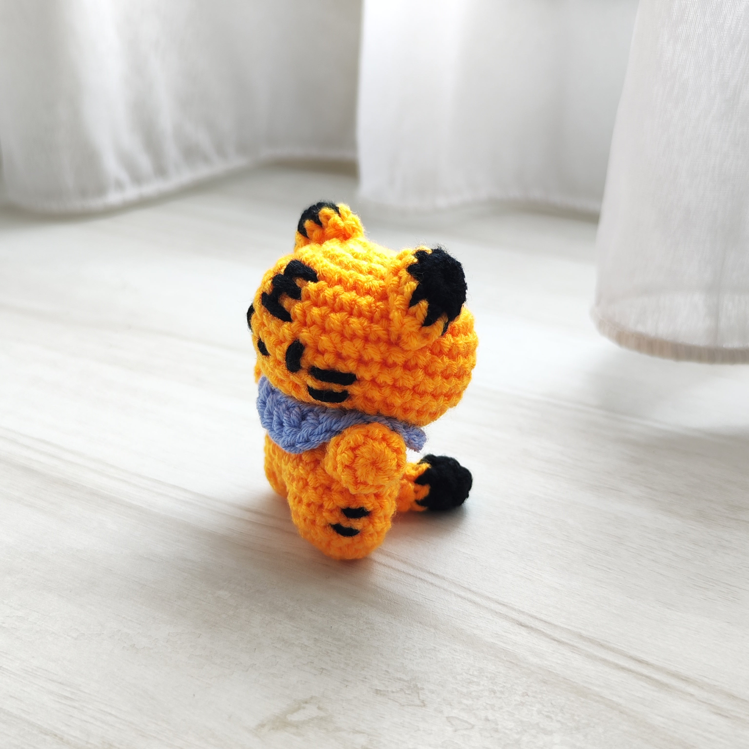 Tiger Pendant Plushie Amigurumi