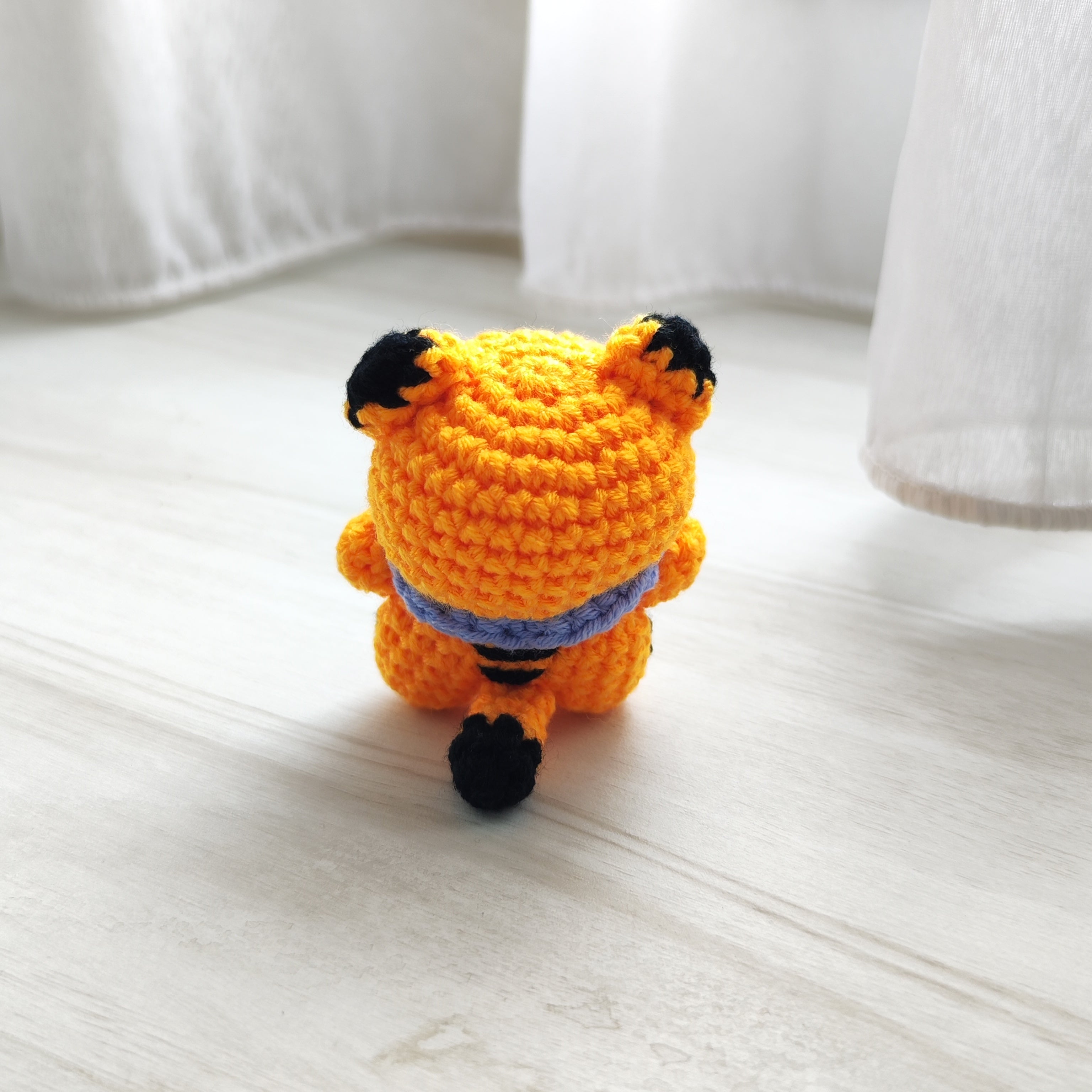 Tiger Pendant Plushie Amigurumi