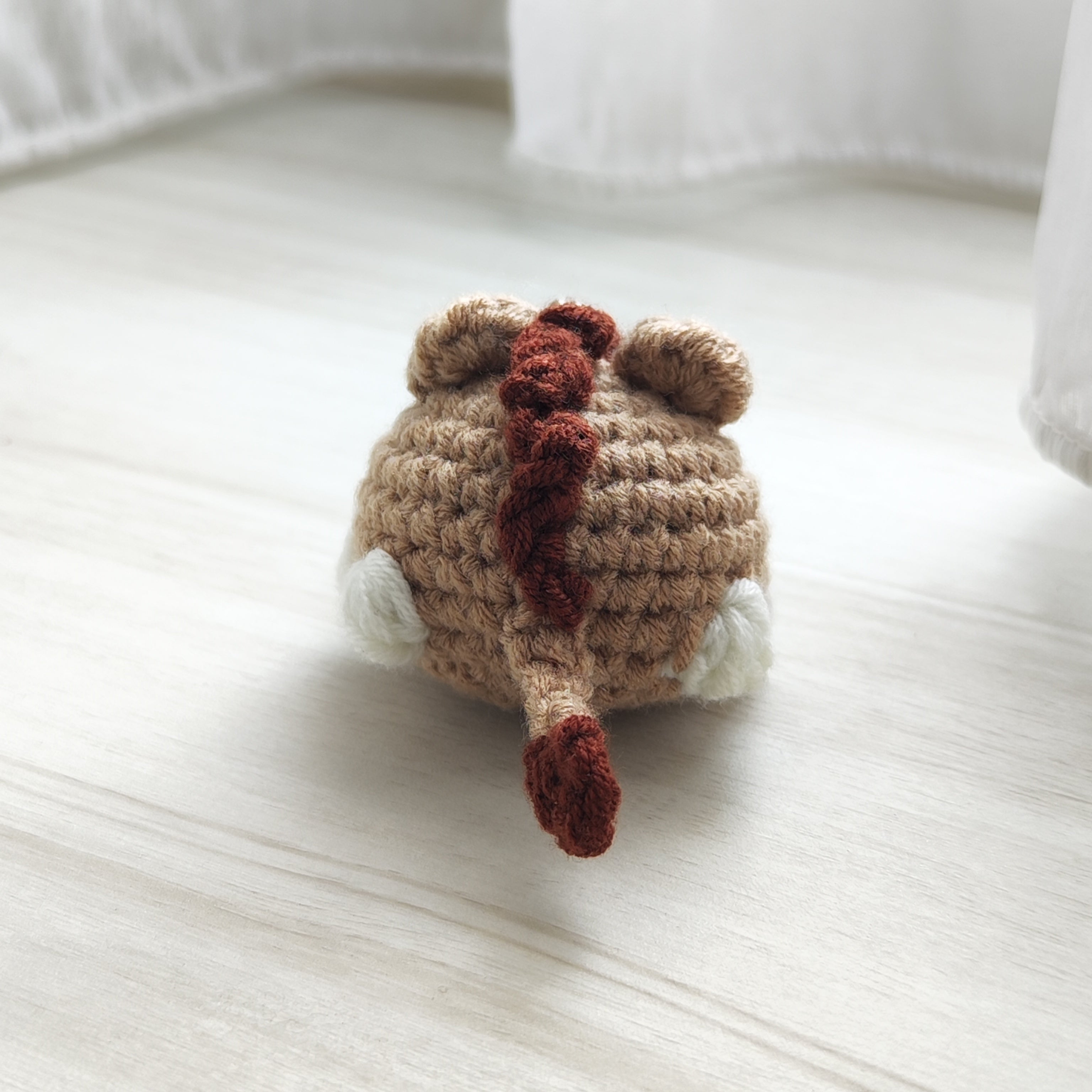 Round Horse Pendant Plushie Amigurumi