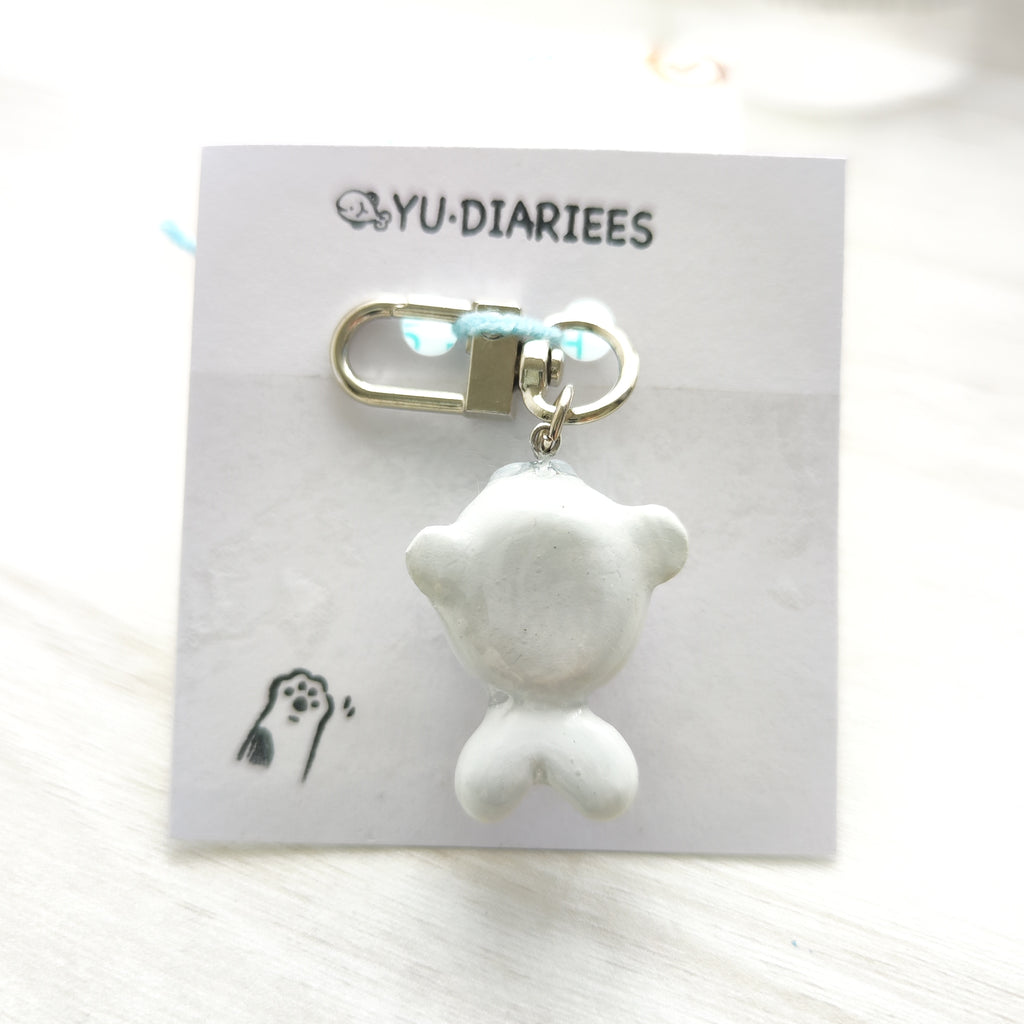 Seal Clay Charm Keyring